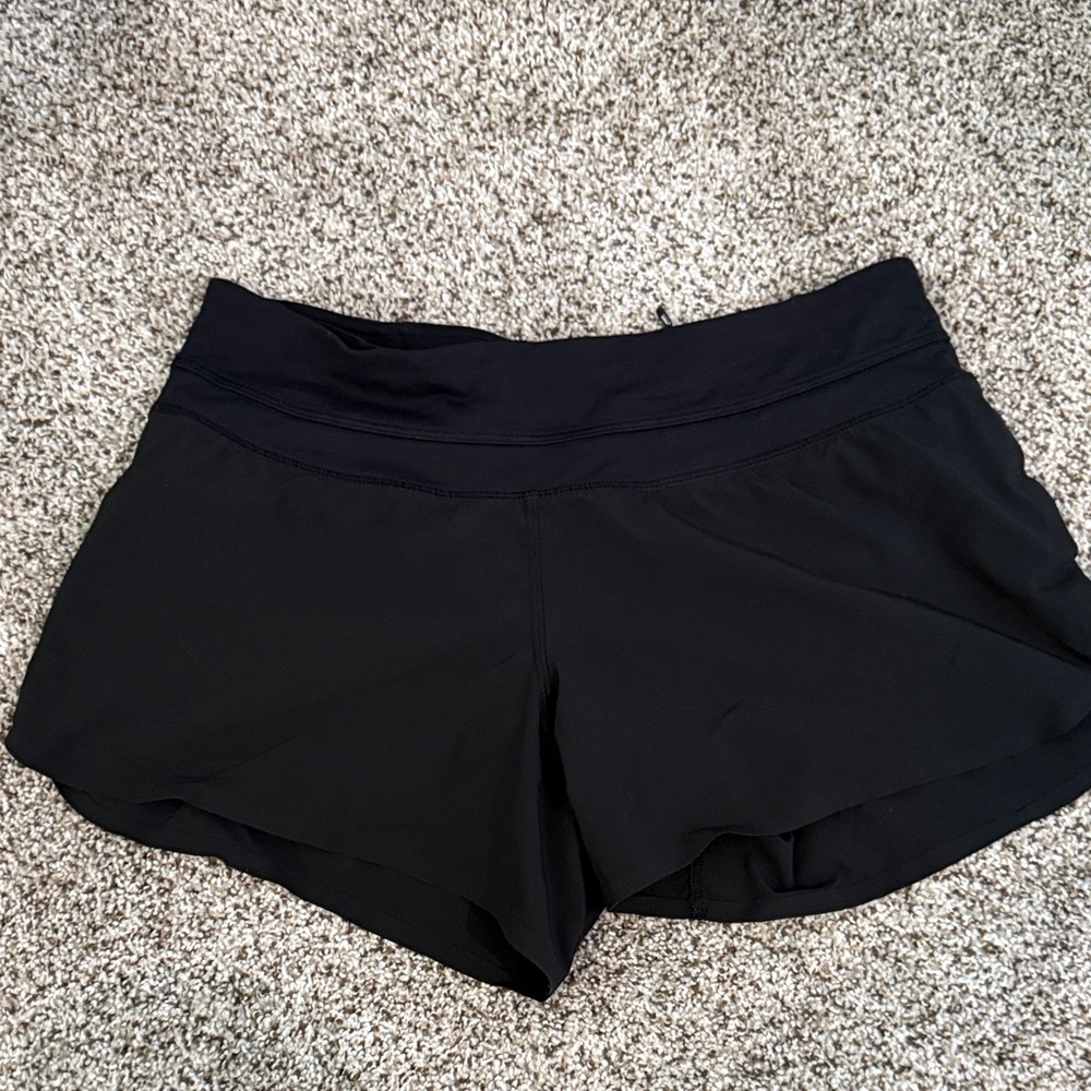 lululemon athletica Black Athletic Shorts